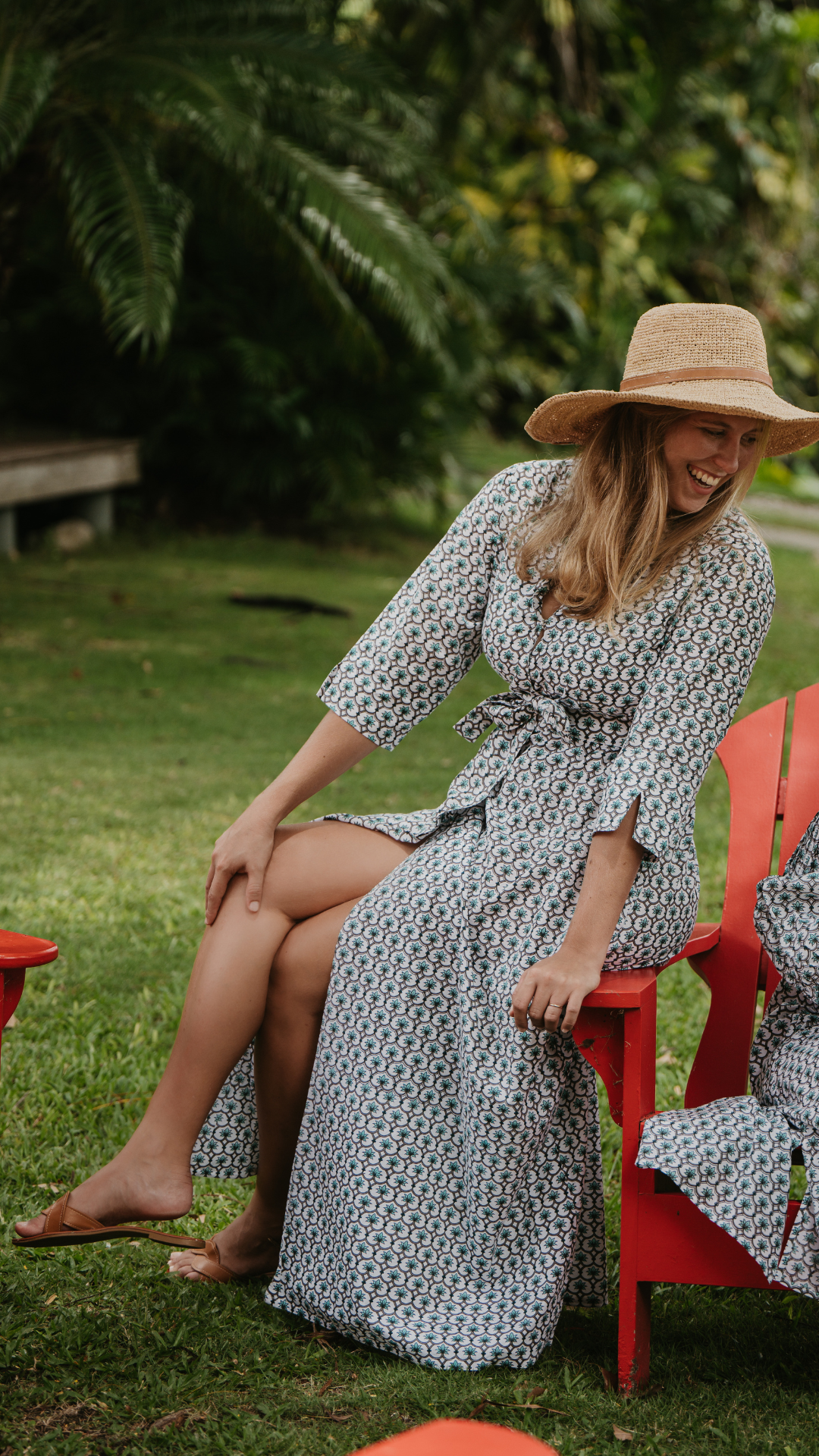 La Robe Portefeuille Amelie Palm