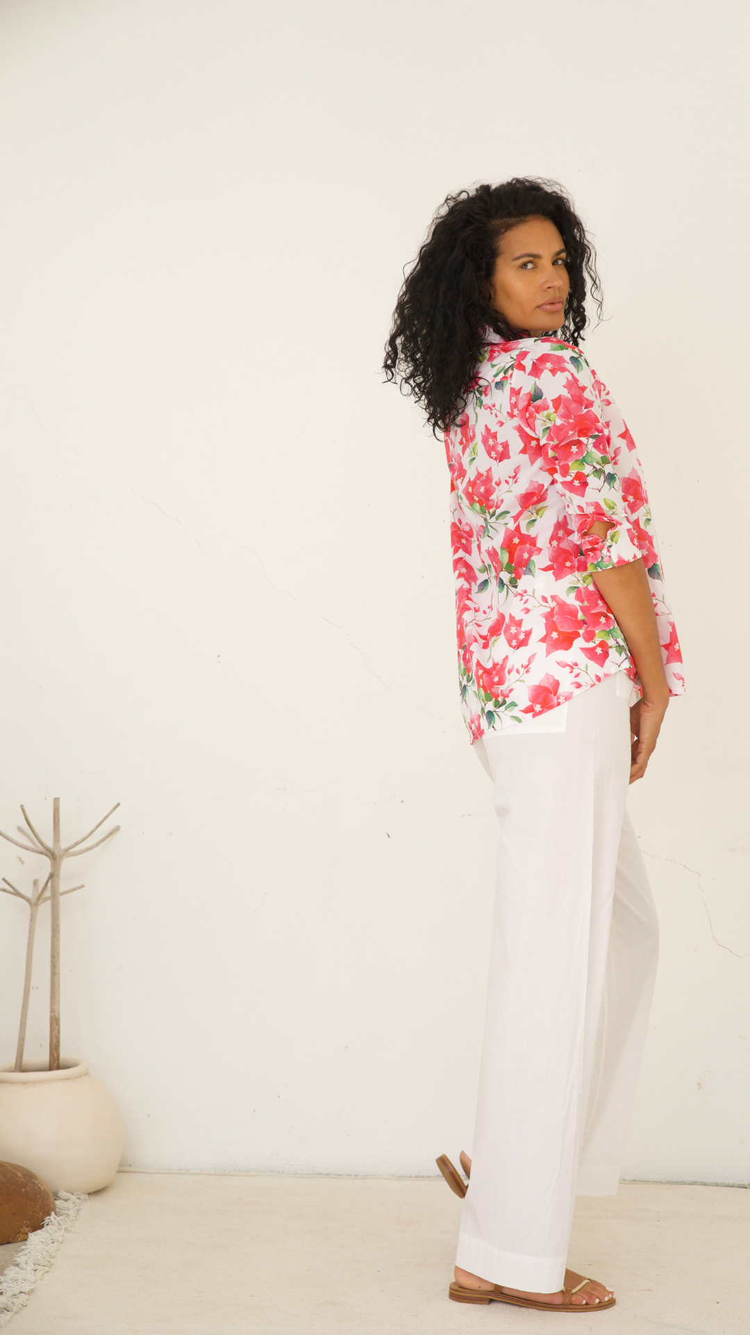 La Chemise Eglantine Villa Print