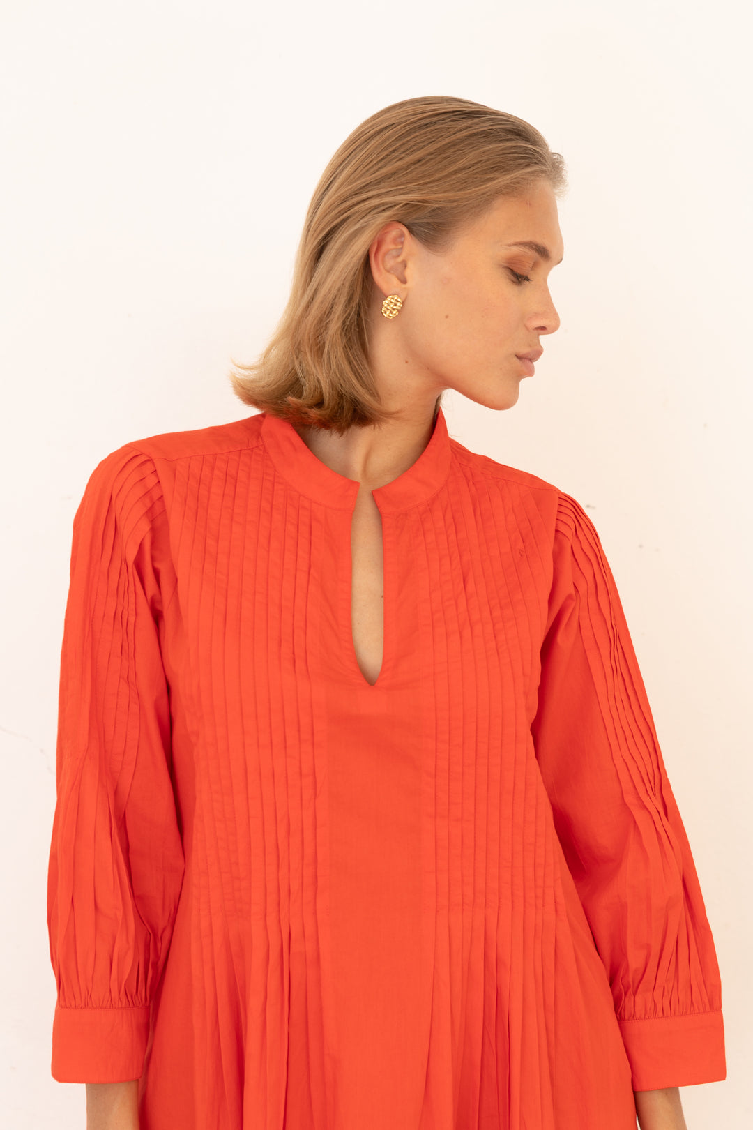 La robe courte Amabel Corail Blush