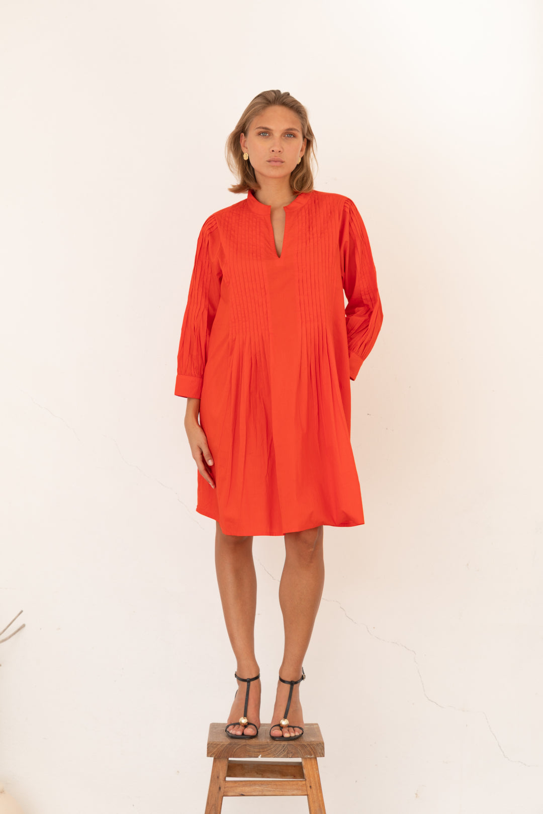 La robe courte Amabel Corail Blush