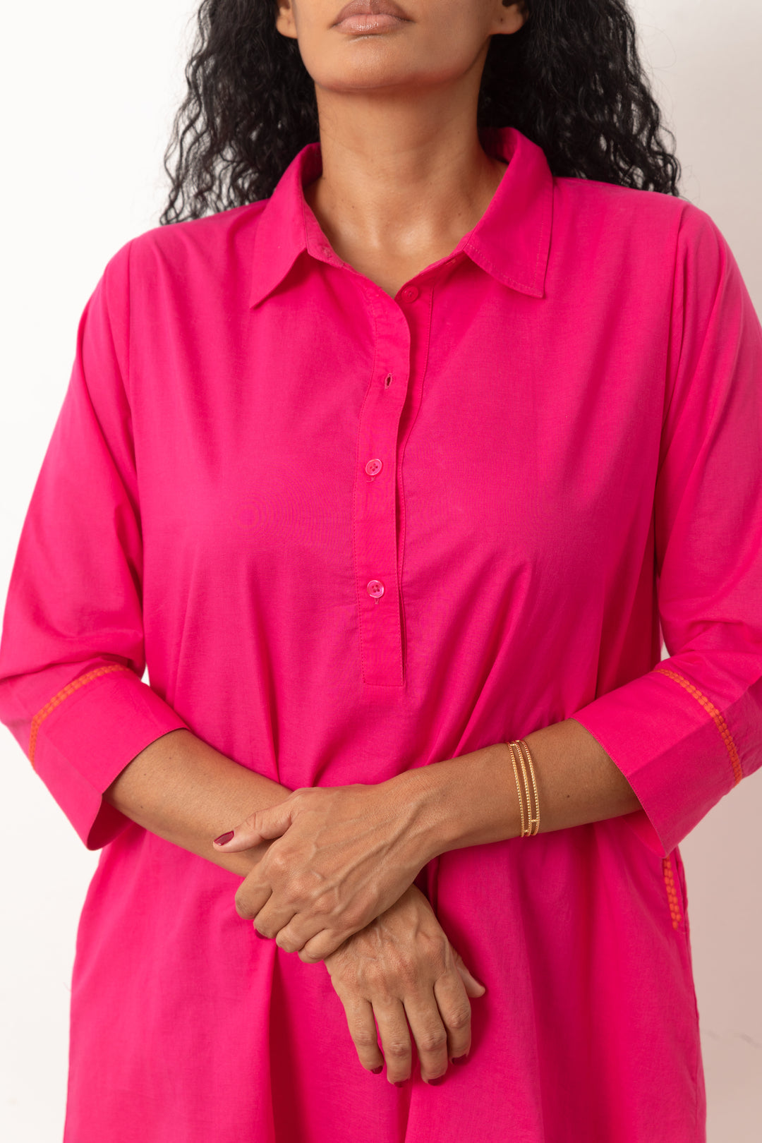 La Robe Ymalaya Fuchsia Surpiquée