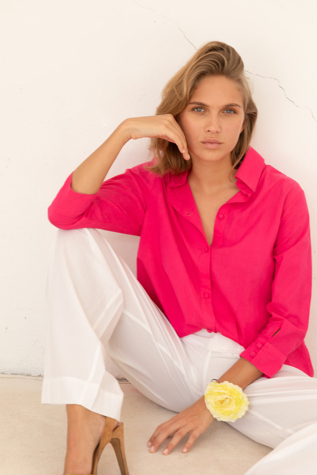 La Chemise Eglantine Fuchsia