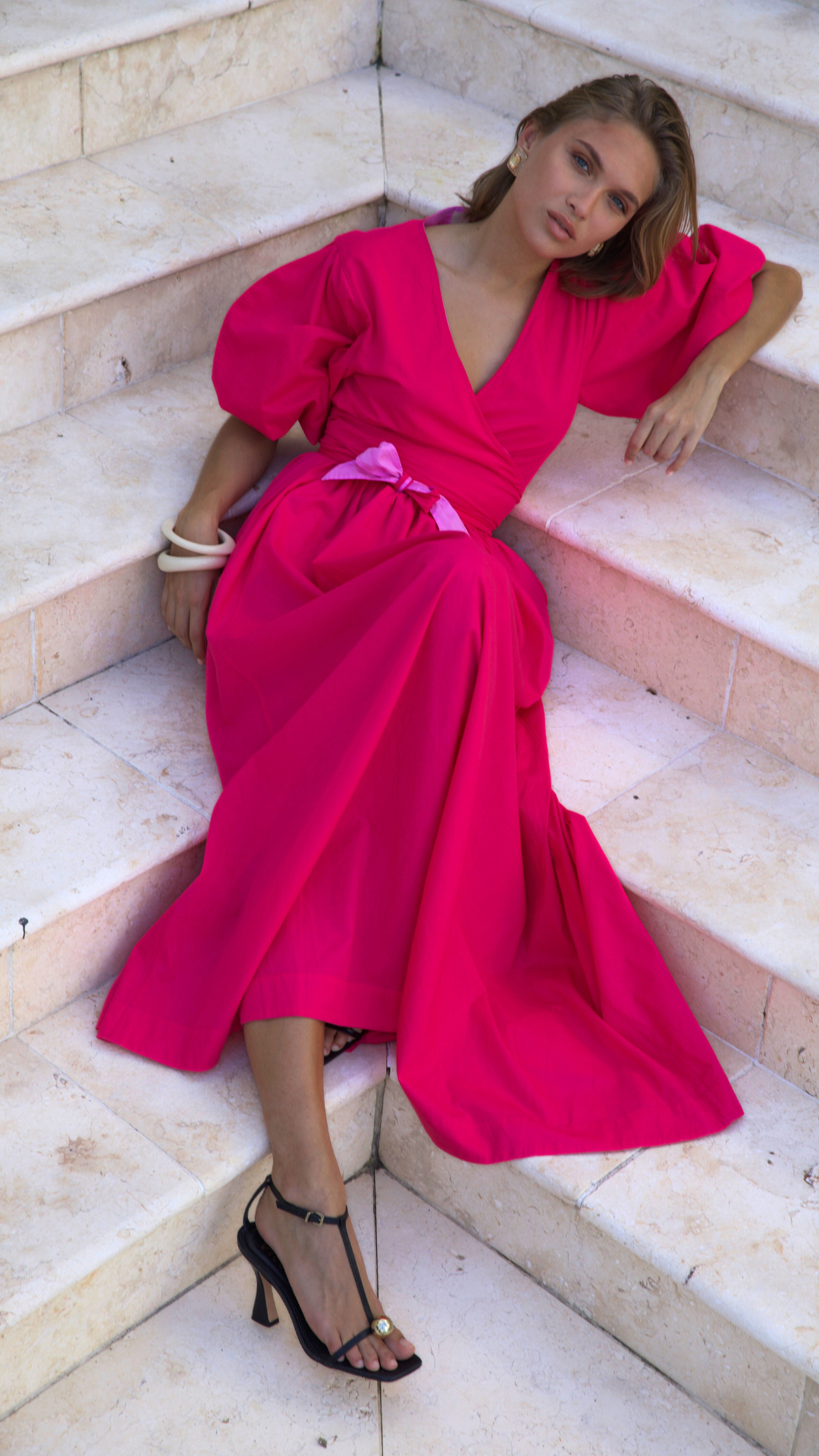 La Jupe Eugénie Fuchsia