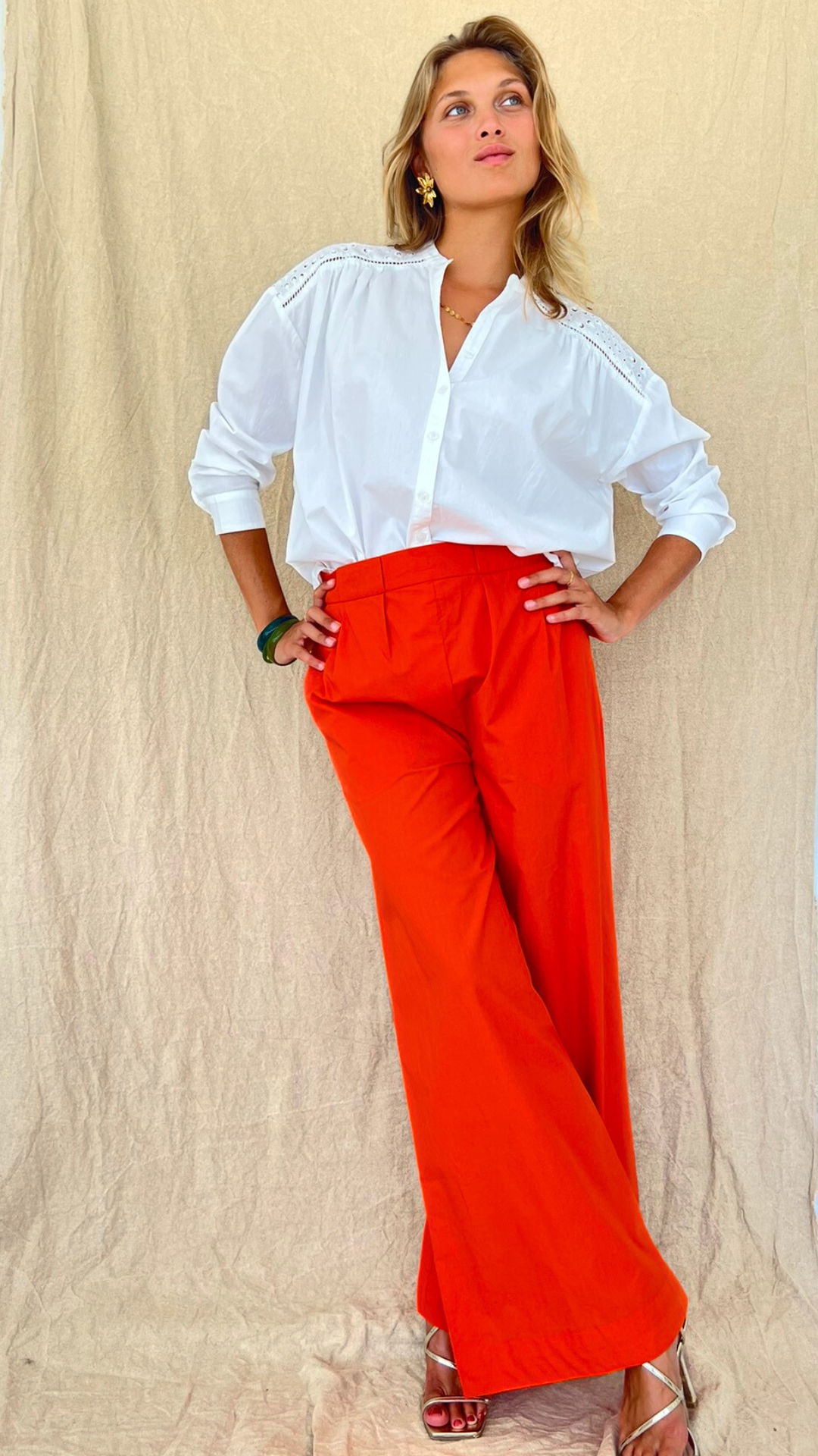 La Blouse Yelabel Blanc