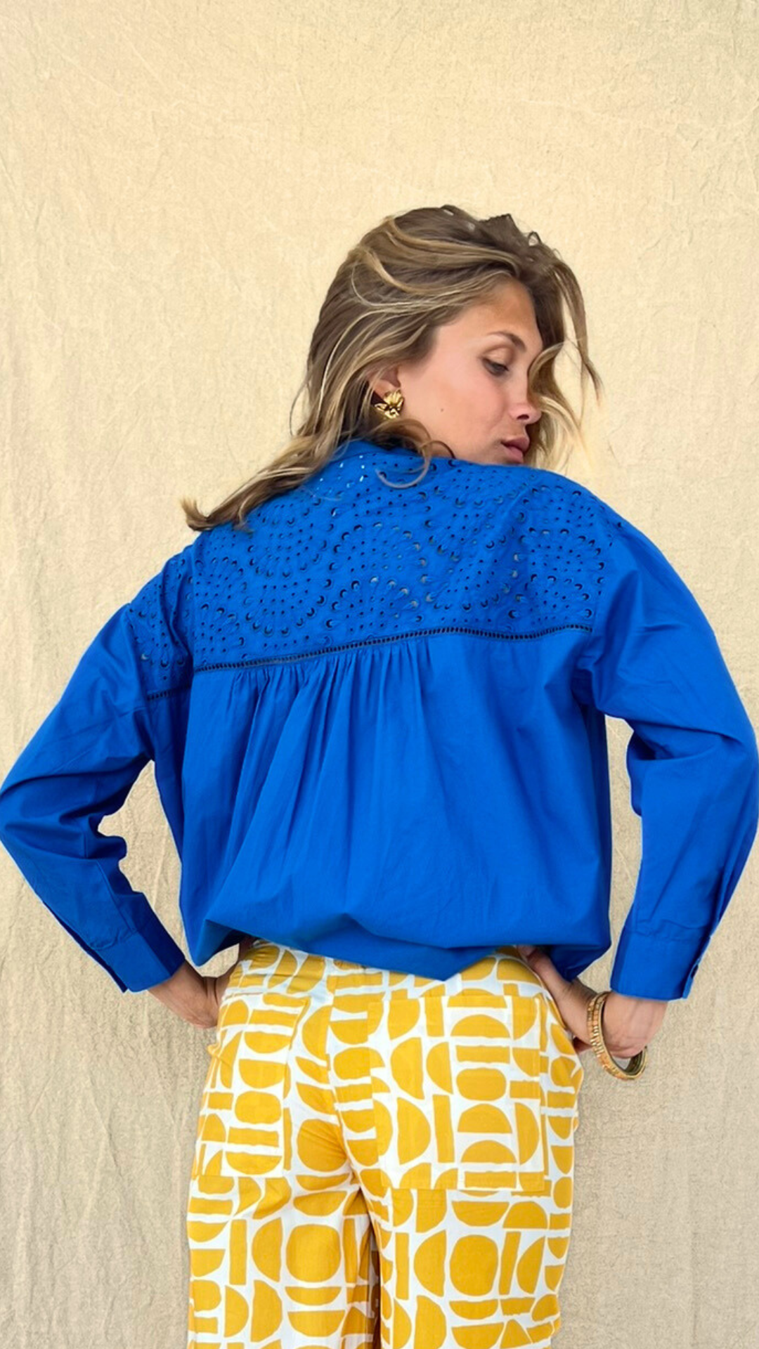 La Blouse Yelabel Cobalt