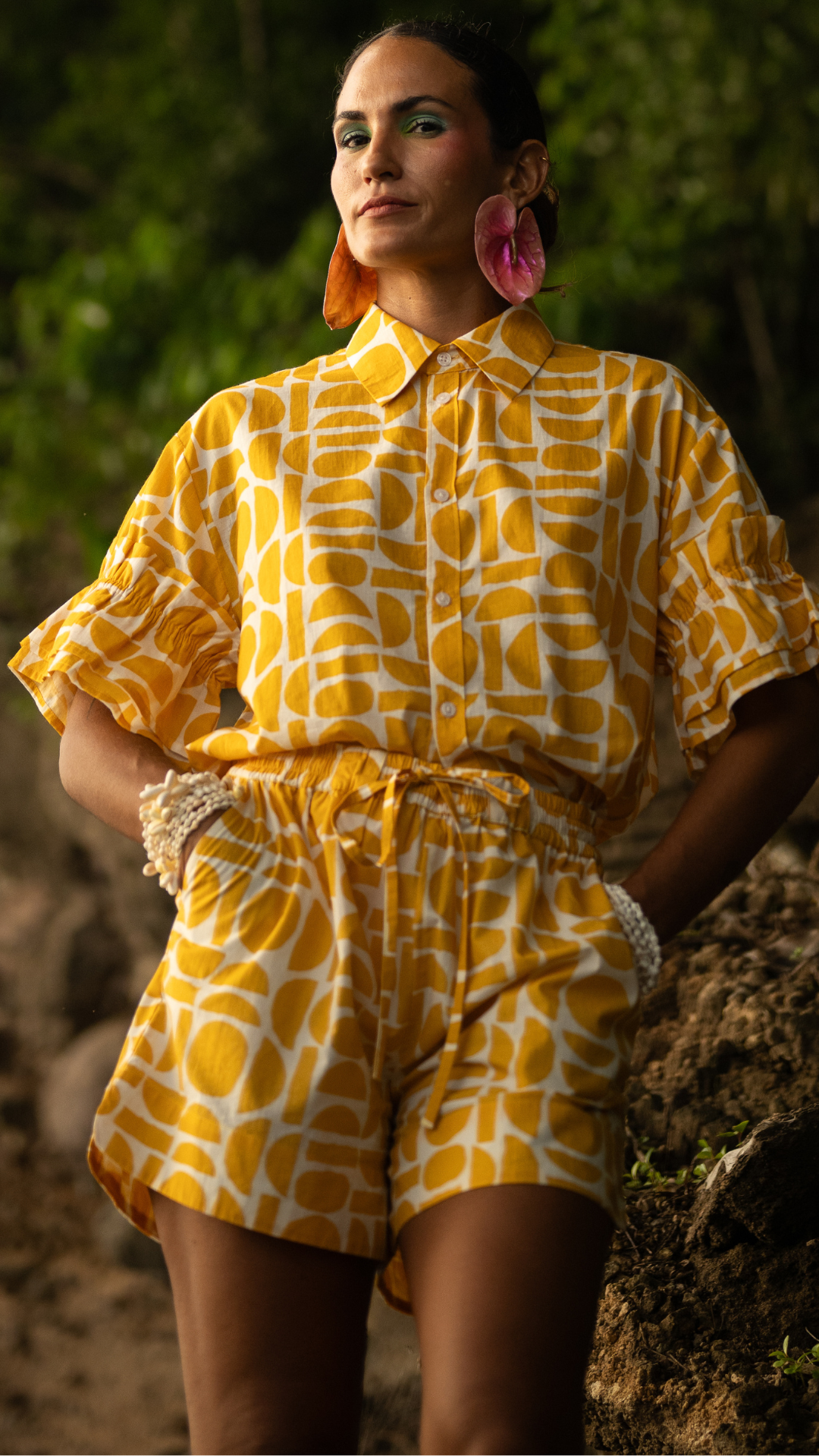 Le Short Ydil Yin Print