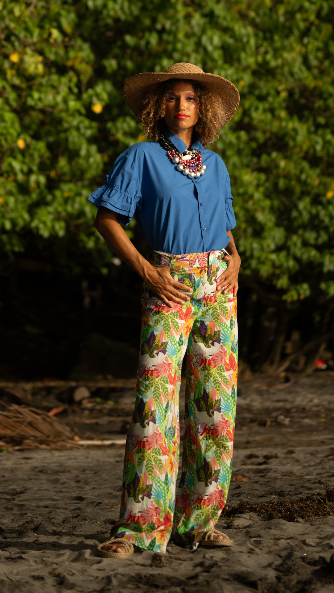 La Chemise Yoana Cobalt