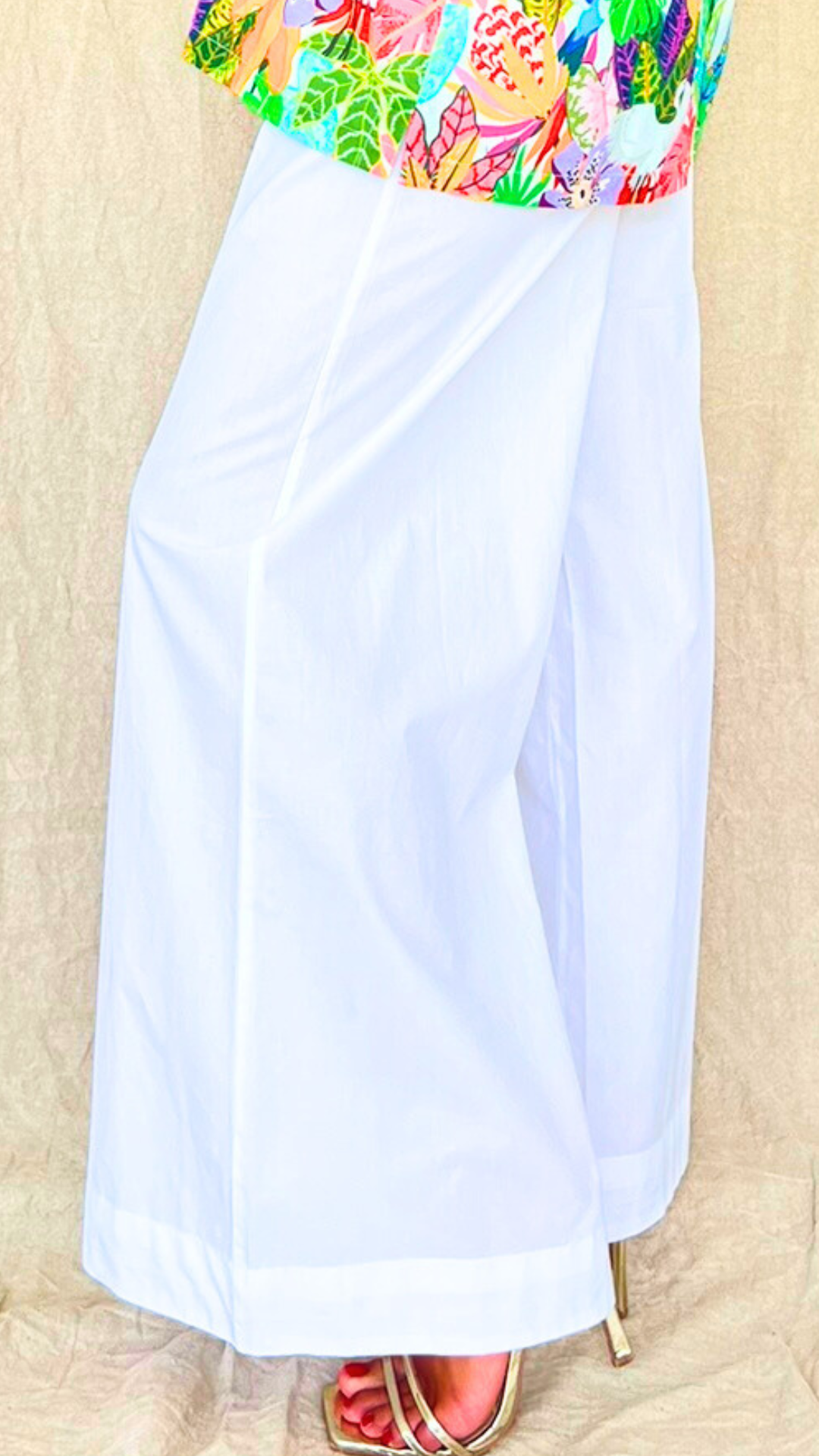 Le Pantalon Ysé Blanc