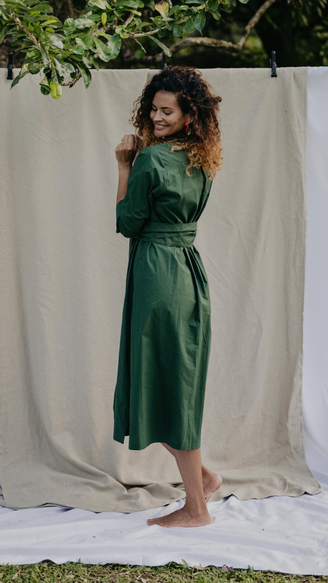 slim fit dress slacks Aurelia Dress, Light Sage Green main image 0