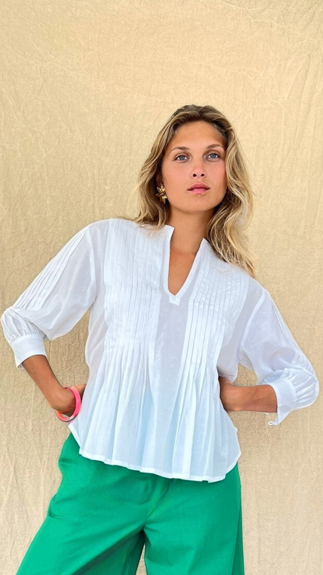 Blouse Amabel Blanche