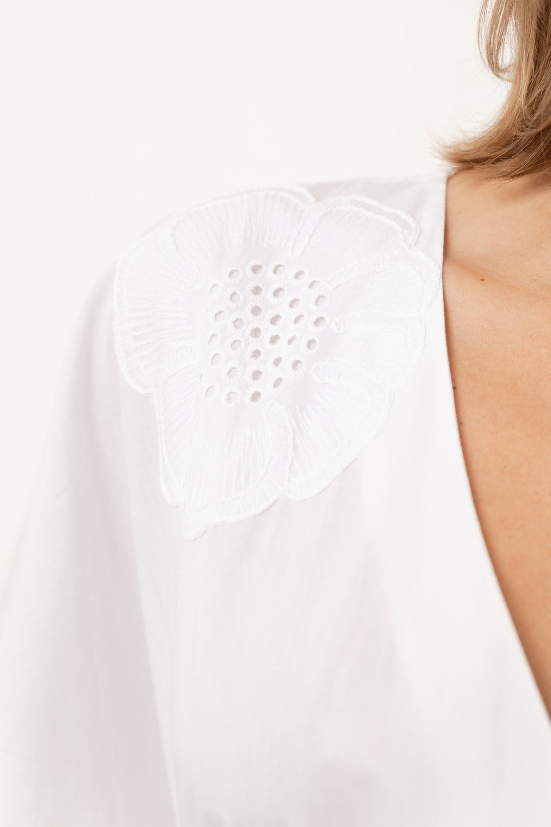 La Robe Oversize Youli Blanche