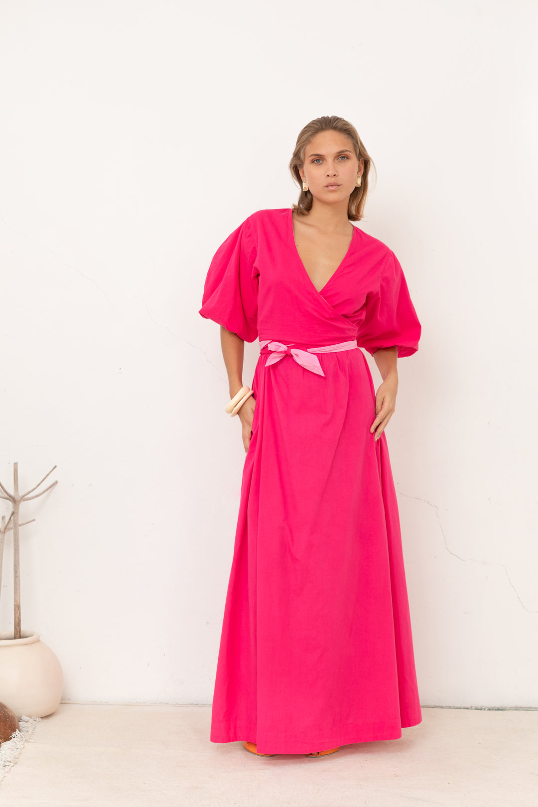 La Jupe Eugénie Fuchsia