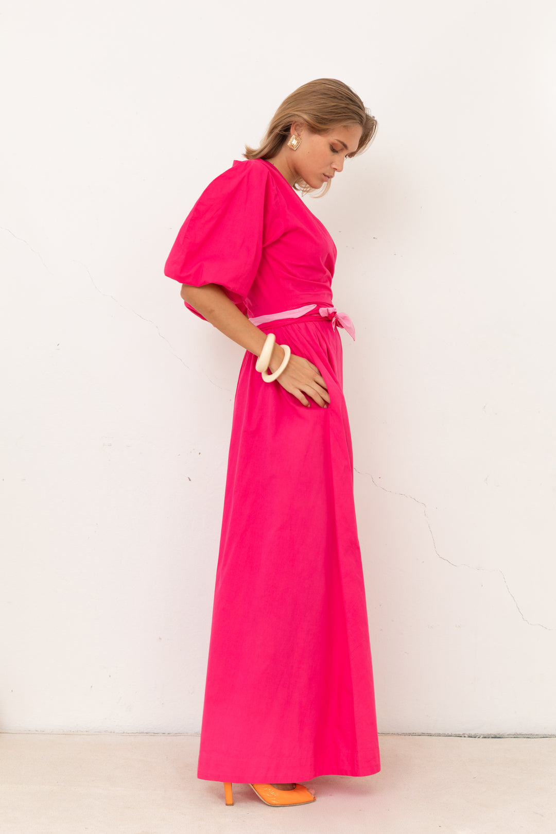 La Jupe Eugénie Fuchsia