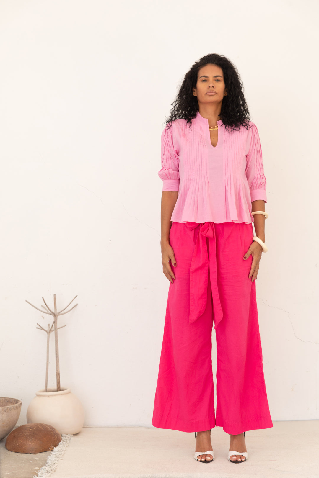 Le Pantalon Ysé Fuchsia