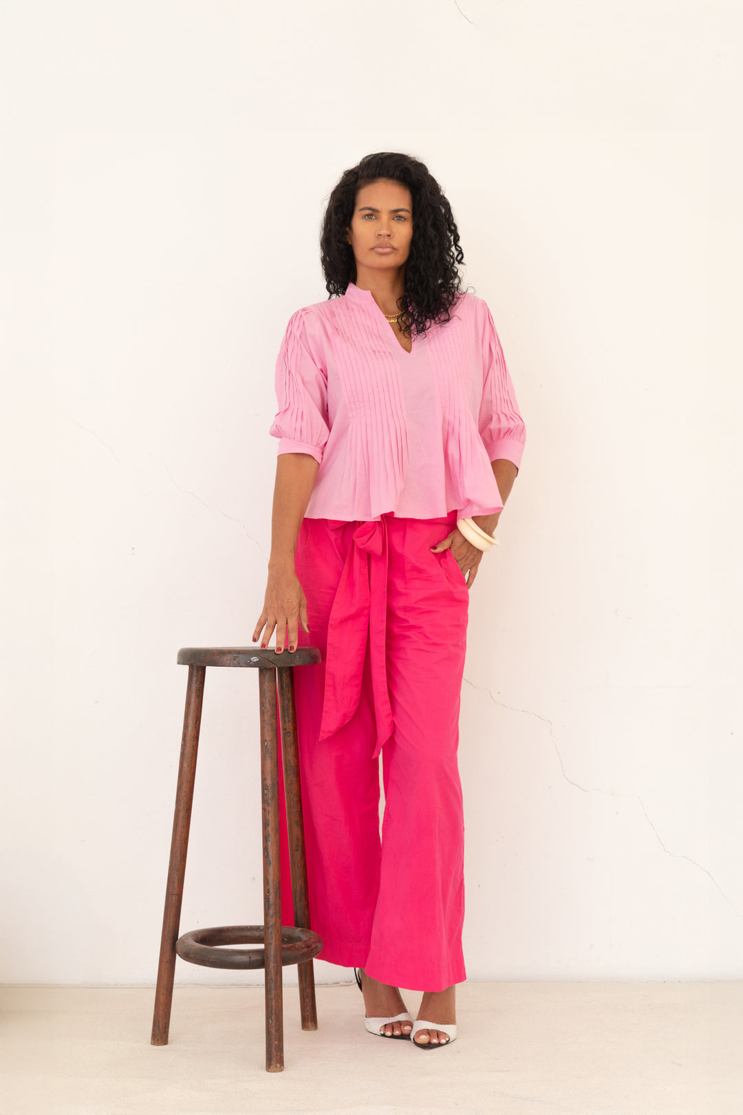 Le Pantalon Ysé Fuchsia