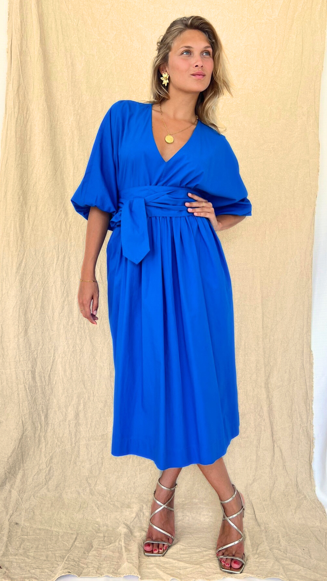 La Robe Oversize Youli Cobalt