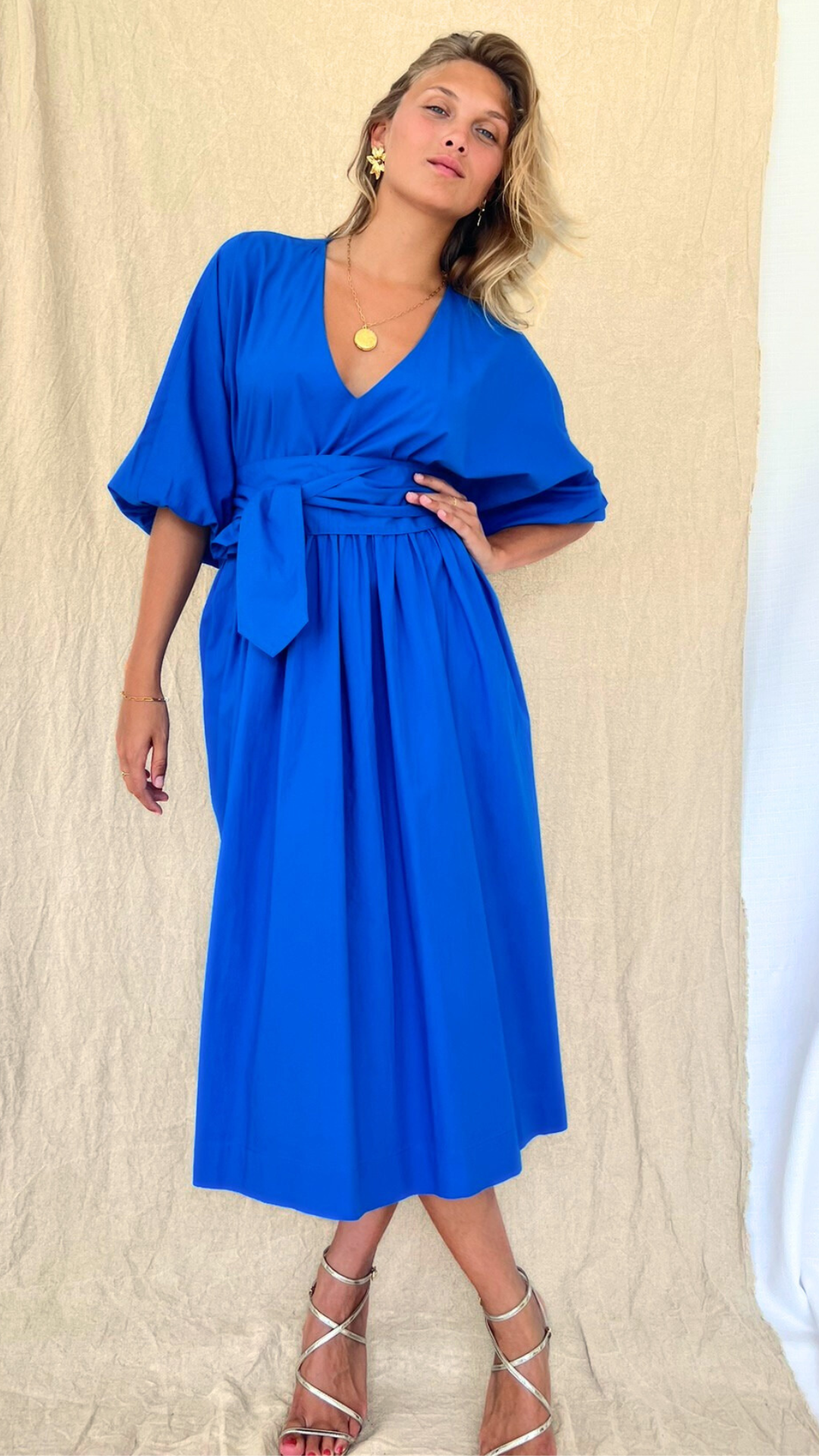 La Robe Oversize Youli Cobalt