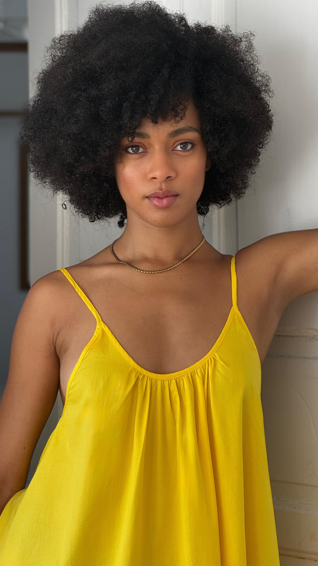 The Soley Yellow Yvana Dress