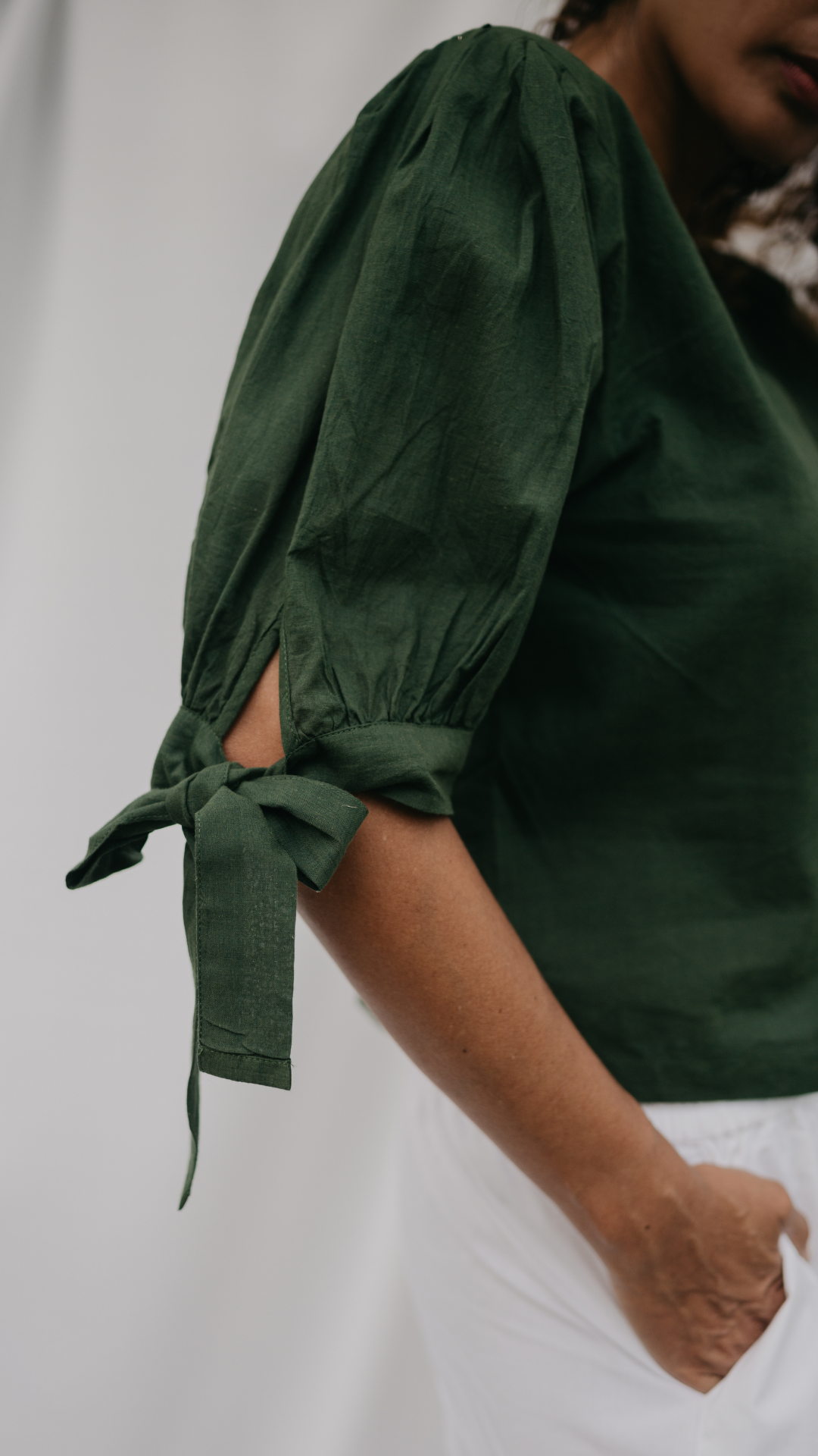 La Blouse Ytali Vert